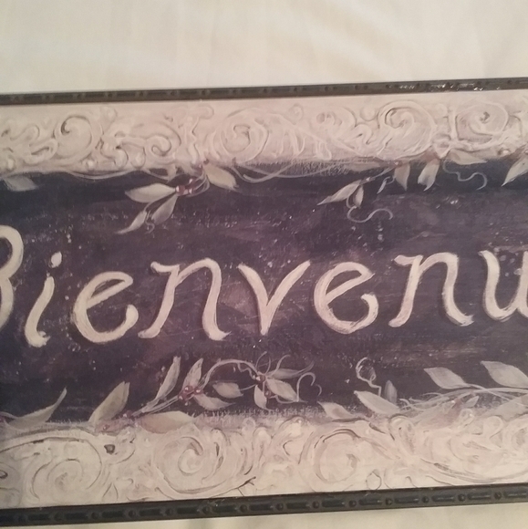 French welcome sign Bienvenue - Picture 6 of 12